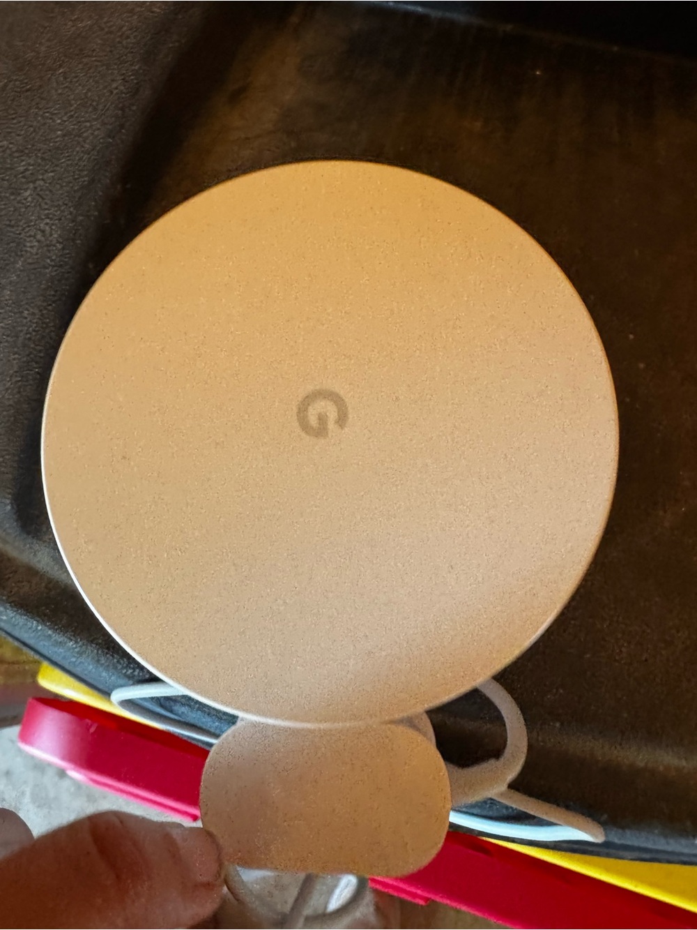 google‎ Nest Wi‑Fi Point in white